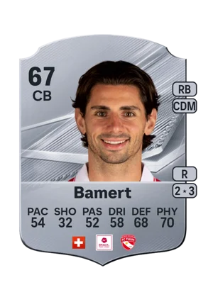 Bamert - 67 - Rare EA FC 27 card