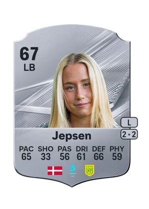 Jepsen - 67 - Rare EA FC 27 card