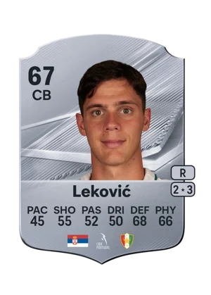 Leković - 67 - Rare EA FC 27 card