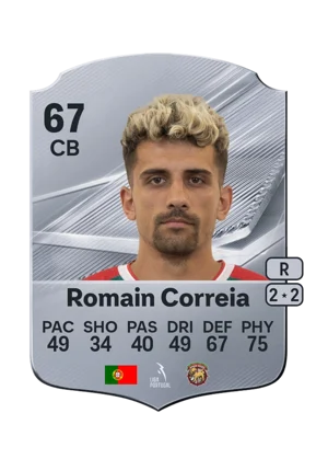 Romain Correia - 67 - Rare EA FC 27 card
