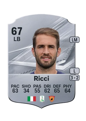 Ricci - 67 - Rare EA FC 27 card