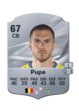 Pupe - 67 - Rare EA FC 27 card