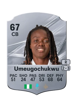 Umeugochukwu - 67 - Rare EA FC 27 card