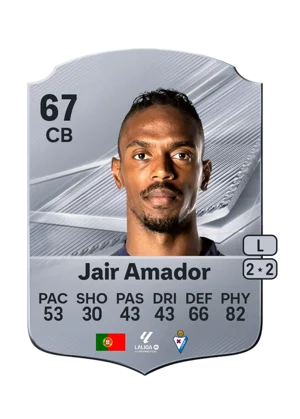 Jair Amador - 67 - Rare EA FC 27 card