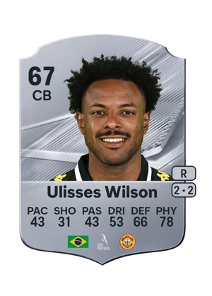 Ulisses Wilson - 67 - Rare EA FC 27 card