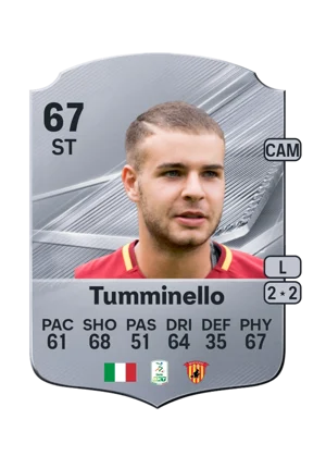 Tumminello - 67 - Rare EA FC 27 card
