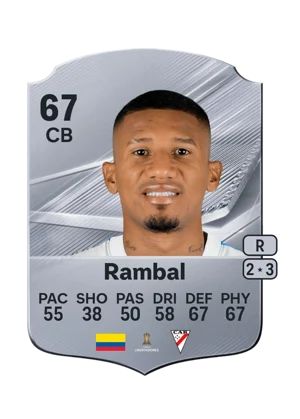 Rambal - 67 - Rare EA FC 27 card