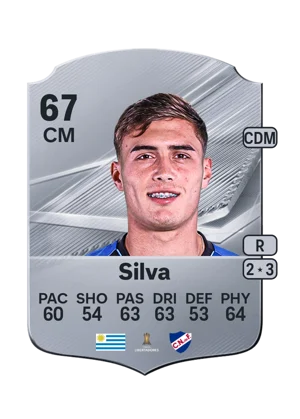 Silva - 67 - Rare EA FC 27 card