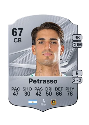 Petrasso - 67 - Rare EA FC 27 card