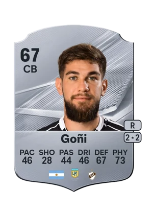 Goñi - 67 - Rare EA FC 27 card