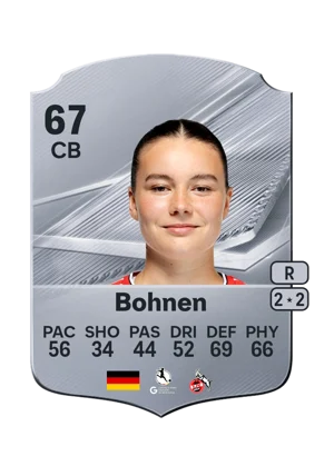 Bohnen - 67 - Rare EA FC 27 card