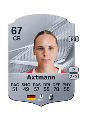 Axtmann - 67 - Rare EA FC 27 card