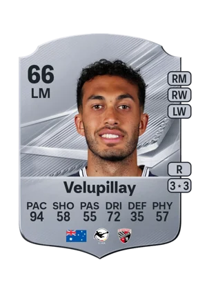 Velupillay - 66 - Rare EA FC 27 card