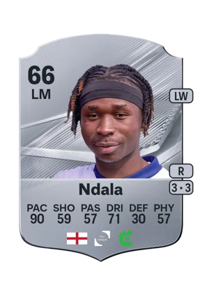 Ndala - 66 - Rare EA FC 27 card