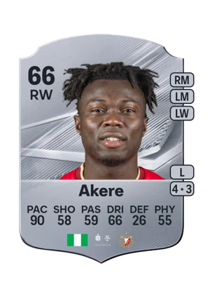 Akere - 66 - Rare EA FC 27 card