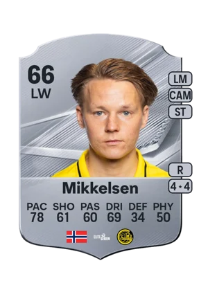 Mikkelsen - 66 - Rare EA FC 27 card