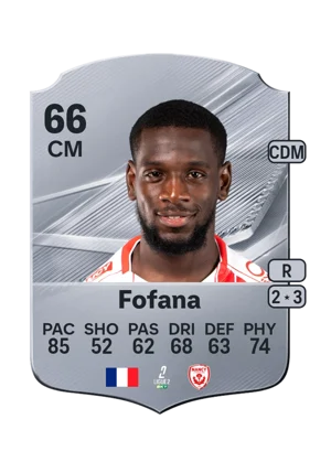 Fofana - 66 - Rare EA FC 27 card