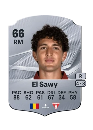 El Sawy - 66 - Rare EA FC 27 card