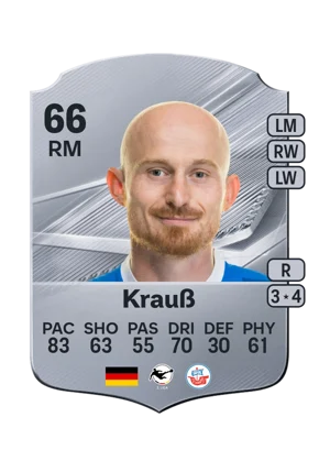Krauß - 66 - Rare EA FC 27 card