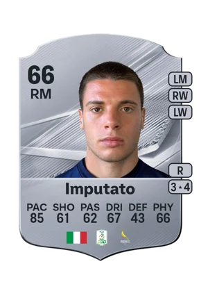 Imputato - 66 - Rare EA FC 27 card