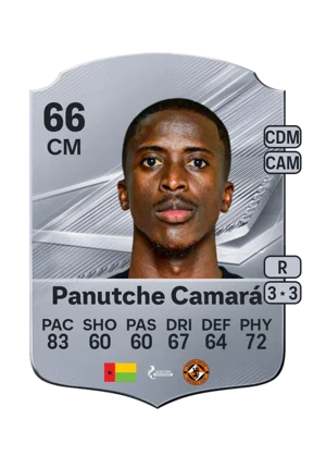 Panutche Camará - 66 - Rare EA FC 27 card