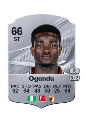 Ogundu - 66 - Rare EA FC 27 card