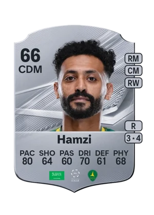 Hamzi - 66 - Rare EA FC 27 card