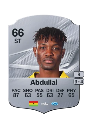 Abdullai - 66 - Rare EA FC 27 card