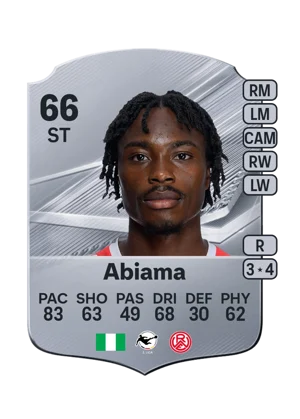 Abiama - 66 - Rare EA FC 27 card