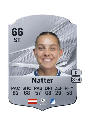 Natter - 66 - Rare EA FC 27 card
