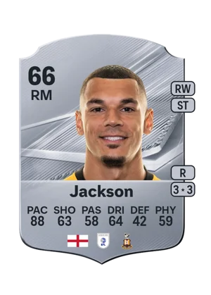 Jackson - 66 - Rare EA FC 27 card