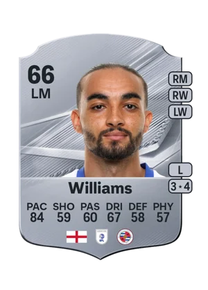 Williams - 66 - Rare EA FC 27 card
