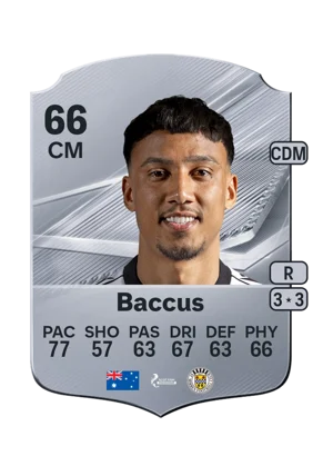Baccus - 66 - Rare EA FC 27 card