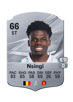 Nsingi - 66 - Rare EA FC 27 card