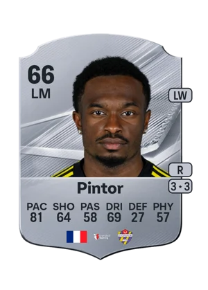 Pintor - 66 - Rare EA FC 27 card