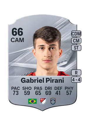Gabriel Pirani - 66 - Rare EA FC 27 card