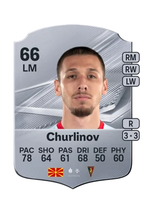 Churlinov - 66 - Rare EA FC 27 card
