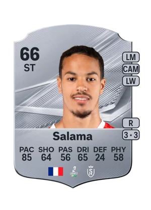 Salama - 66 - Rare EA FC 27 card