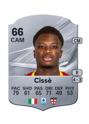 Cissè - 66 - Rare EA FC 27 card