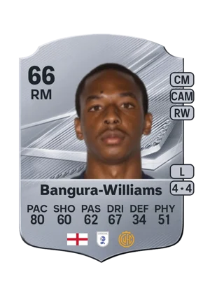 Bangura-Williams - 66 - Rare EA FC 27 card