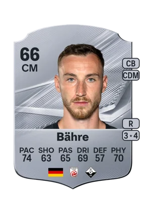 Bähre - 66 - Rare EA FC 27 card