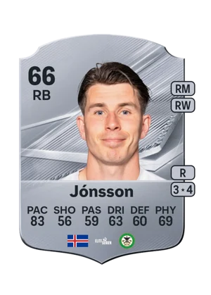 Jónsson - 66 - Rare EA FC 27 card