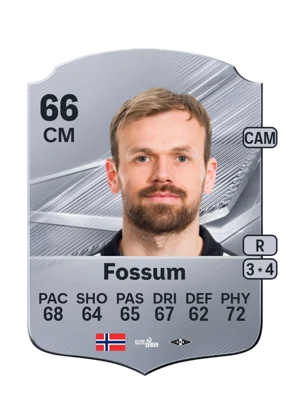 Fossum - 66 - Rare EA FC 27 card