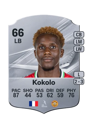 Kokolo - 66 - Rare EA FC 27 card