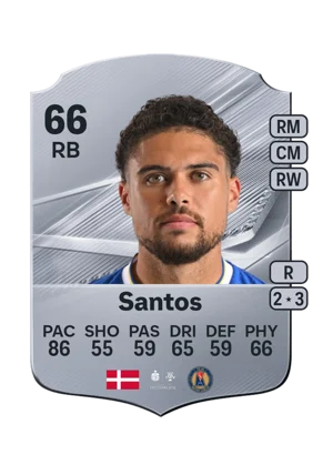 Santos - 66 - Rare EA FC 27 card
