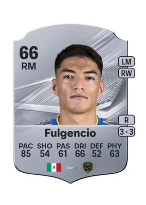 Fulgencio - 66 - Rare EA FC 27 card