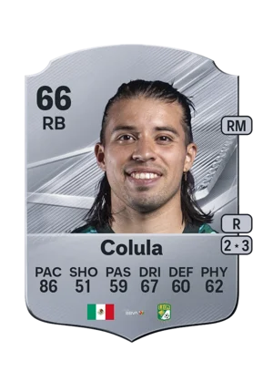 Colula - 66 - Rare EA FC 27 card