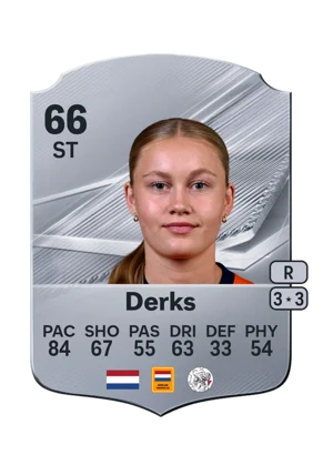 Derks - 66 - Rare EA FC 27 card