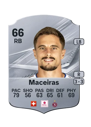 Maceiras - 66 - Rare EA FC 27 card