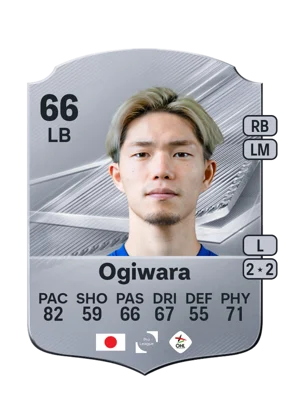 Ogiwara - 66 - Rare EA FC 27 card